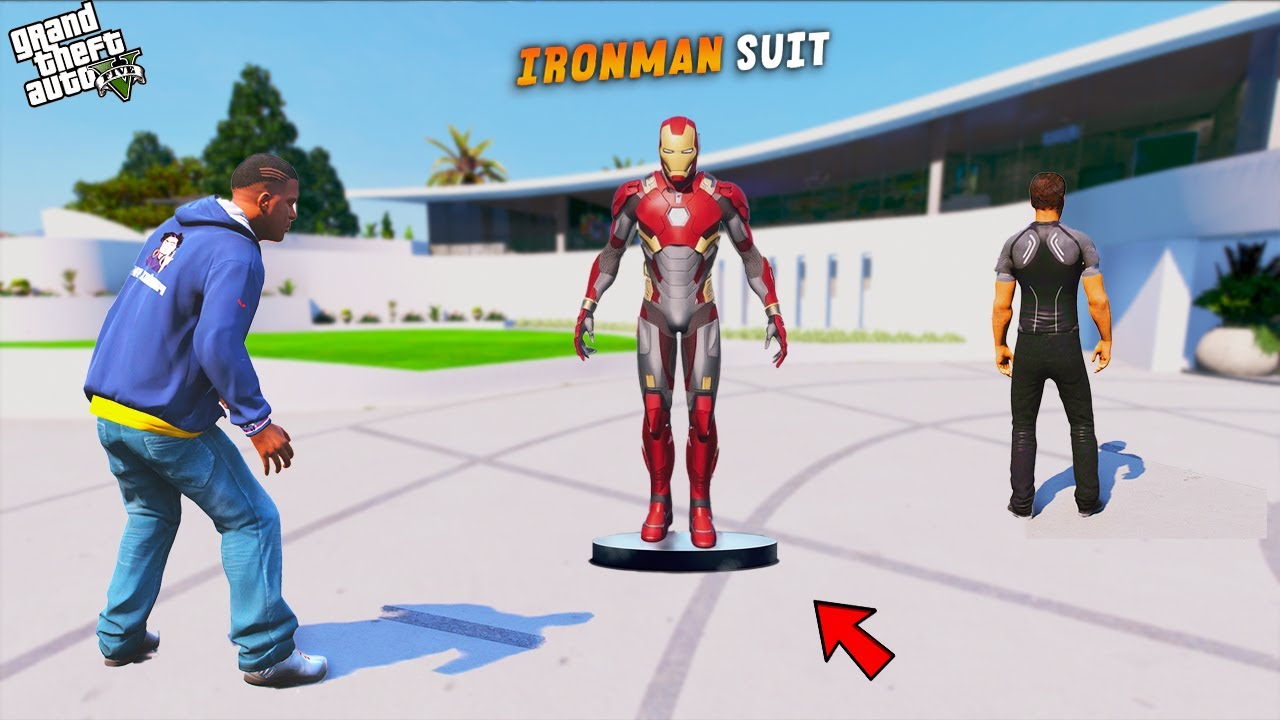 Franklin and Shinchan Stealing IRONMAN Suits and Got Ultimate Powers In GTA 5 | Paradox FTW