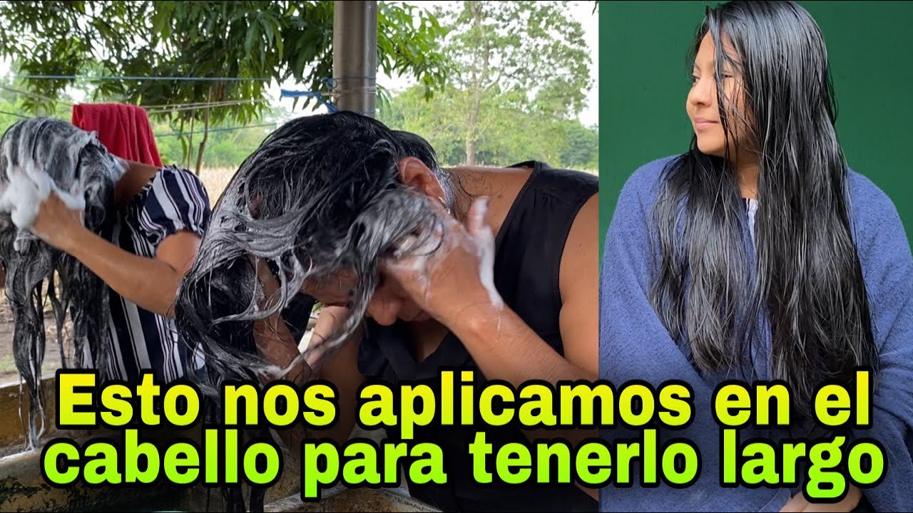 Este es nuestro secreto para tener el cabello largo/Tratamiento casero.
