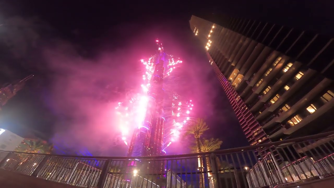 Burj Khalifa 2026 Fireworks