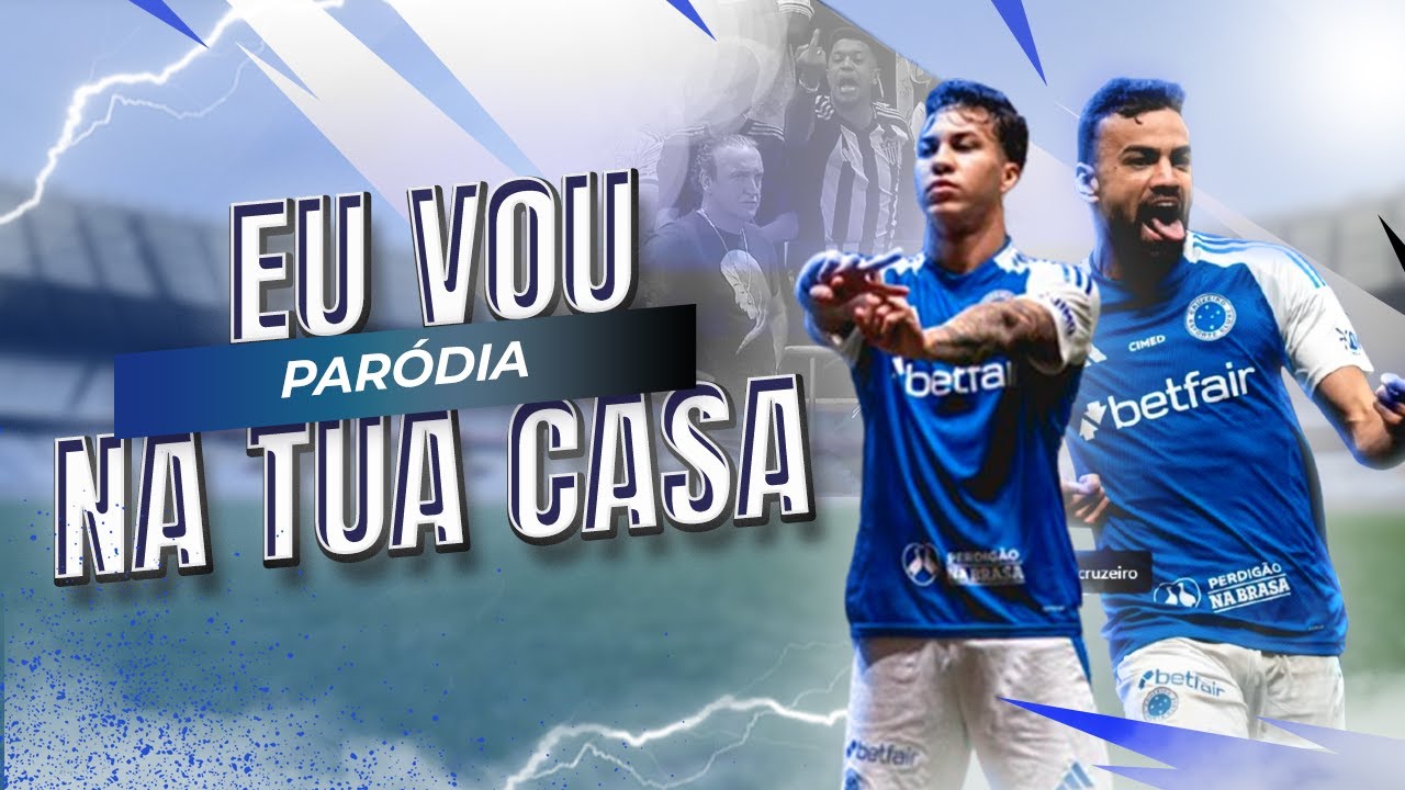 😂 PARÓDIA 'Eu Vou na Tua Casa' - Cruzeiro Vence Galo na Arena MRV!
