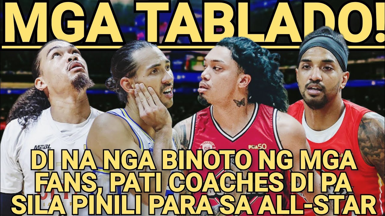 PBA ALL-STAR SNOBS, MGA TINABLA NG MGA FANS AT COACHES!