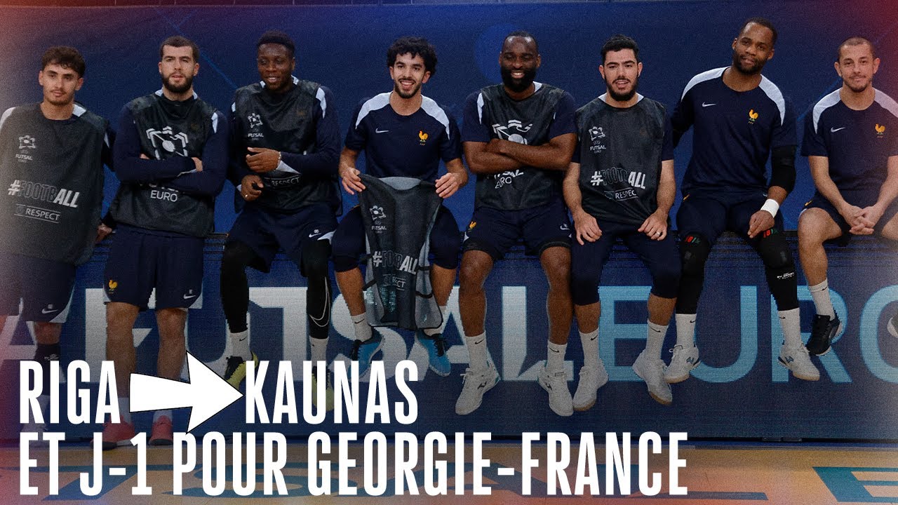 Les Bleus visent la 1ere place du groupe à l'Euro Futsal
