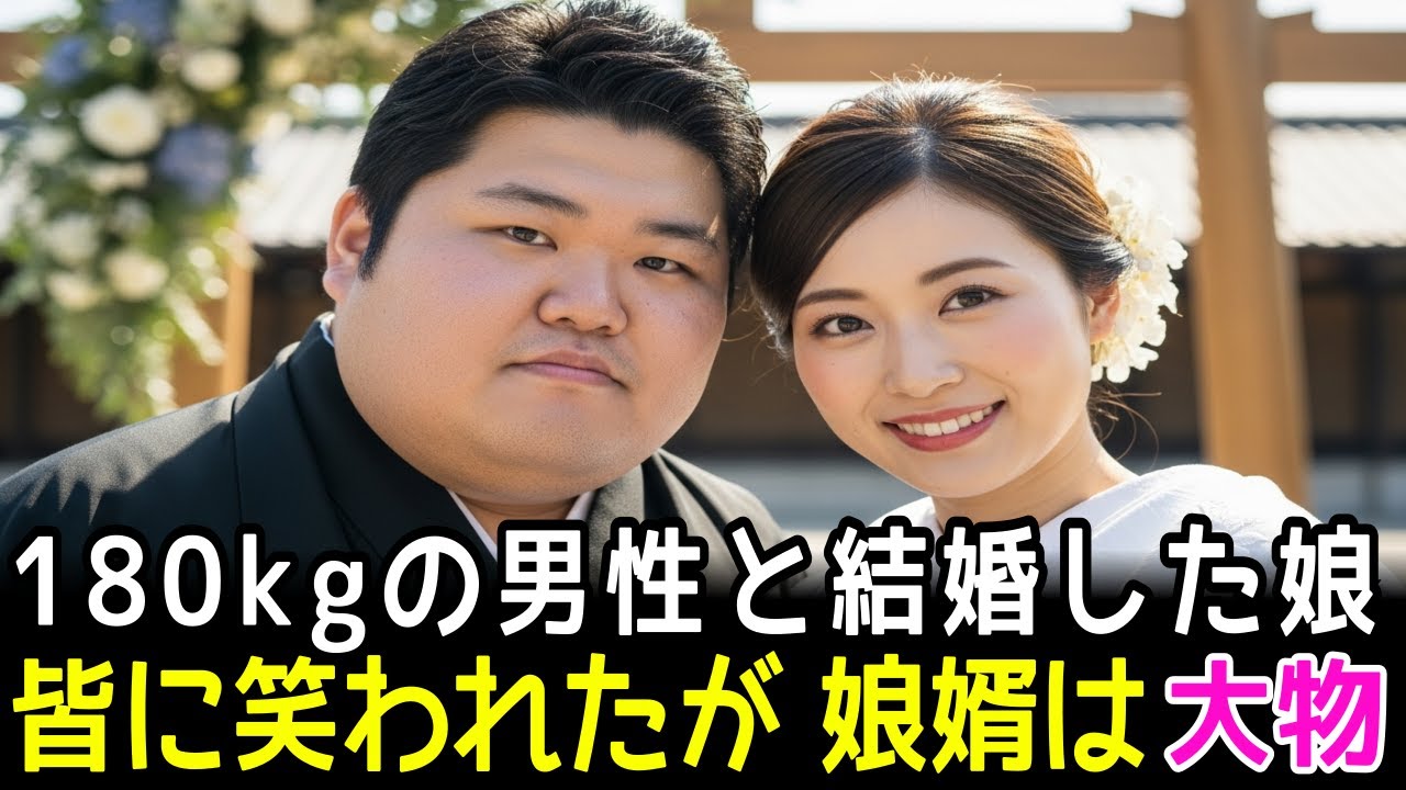 180kgのデブと結婚した娘を見て式場の全員が嘲笑い親戚までもが背を向けるのに娘婿が実は...とんでもない大物だった?