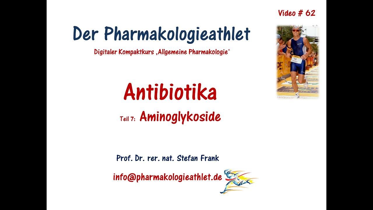 Achtung toxisch! Die Aminoglykoside und ihre antibiotische Wirkung !