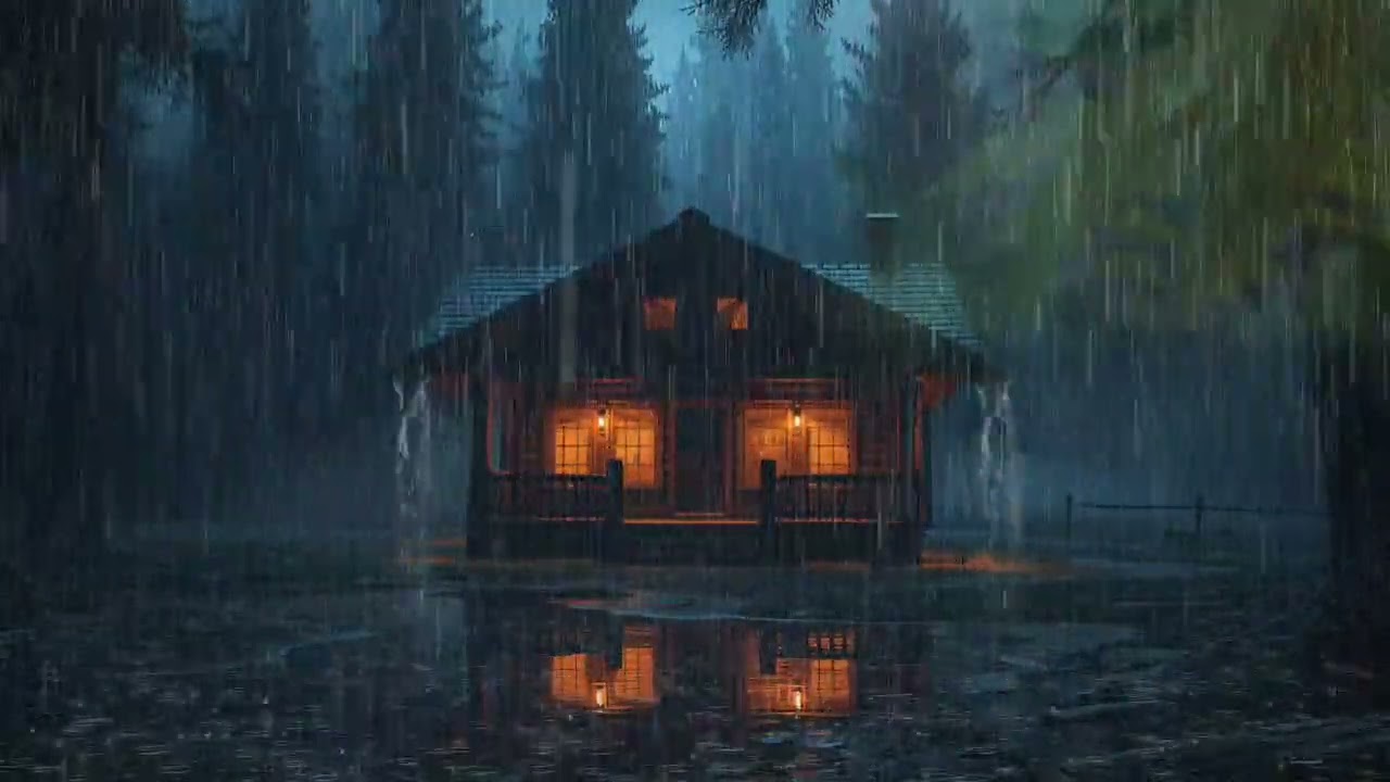 Rain ASMR Deep Sleep | Heavy Rain Sounds for Stress Relief, Calm Nights, and Fast Relaxation
