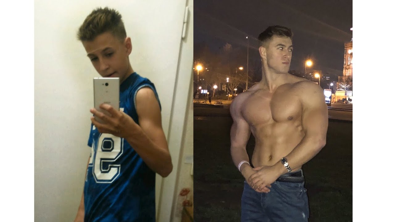 4 years body-transformation. From skinny boy to shreded beast #fitnesmotivation#Poland🇵🇱