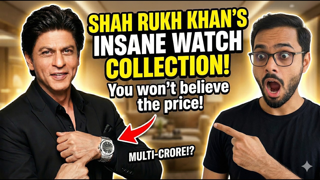 SRK’s ₹50 Crore Watch Collection Revealed! (2026 Edition)