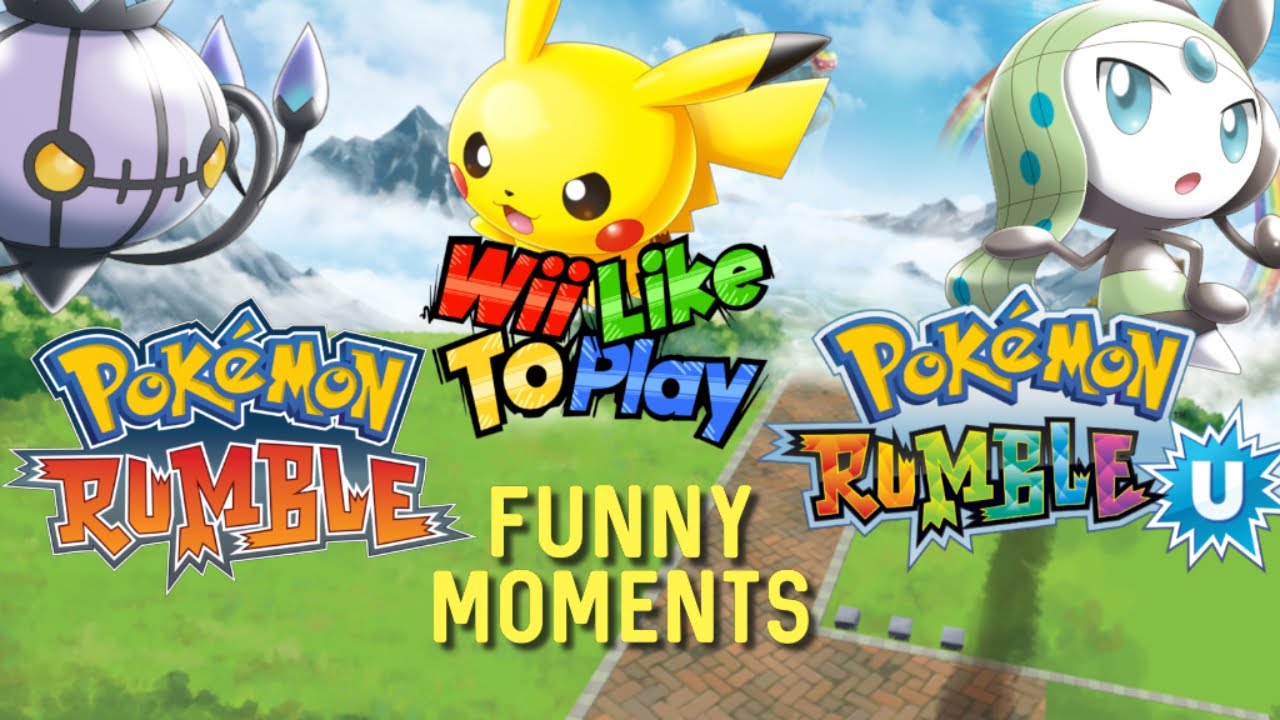 WiiLikeToPlay - Pokémon Rumble + Pokémon Rumble U Funny Moments