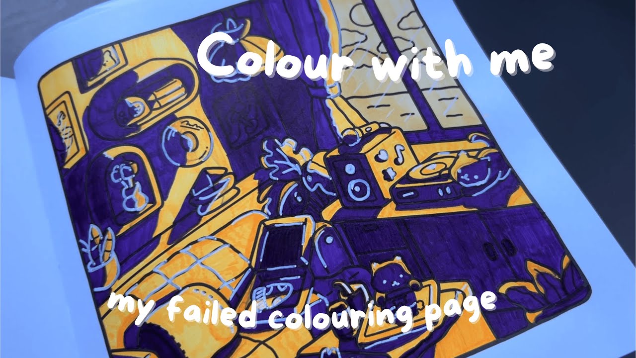 This Is My Worst Colouring Page Ever (What Went Wrong)