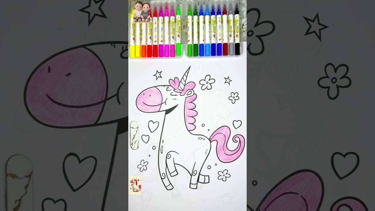 #10 unicorn 🦄 paint 🎨 