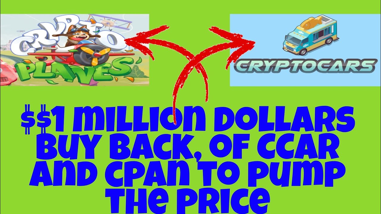 CryptoCars And Cryptoplanes Update CCAR And CPAN Buy Back