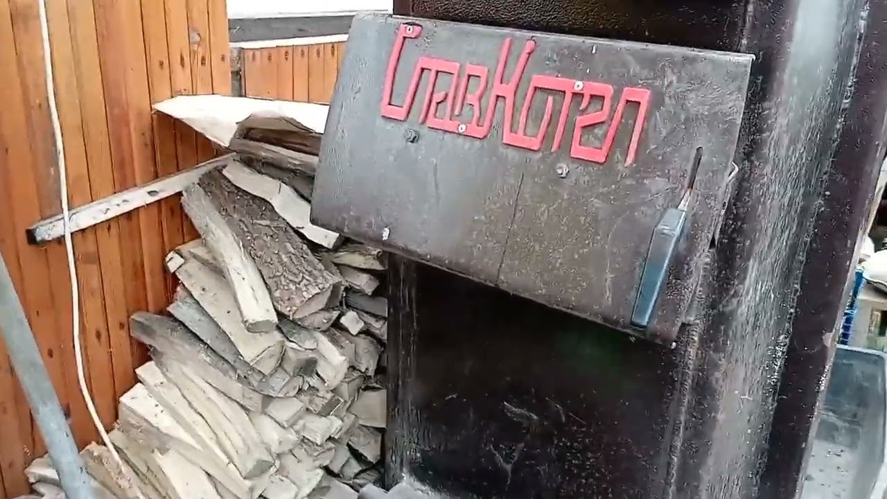 Отопление в зимней теплице! Топлю, присоединяйтесь! ☺🤗