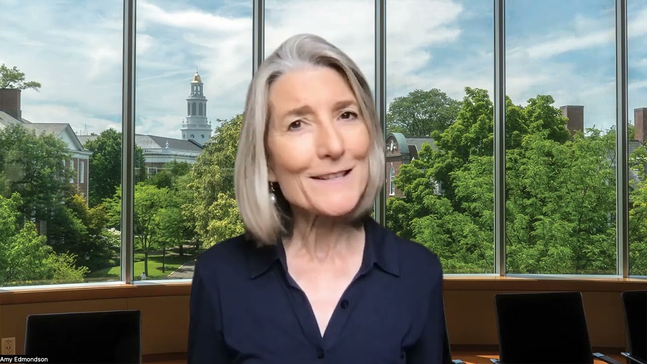 Dra Amy Edmondson no1o Summit Internacional de Segurança Psicológica