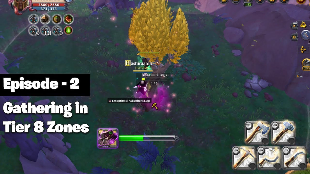 Gathering in Tier 8 Zone || Episode-2 || Albion Online