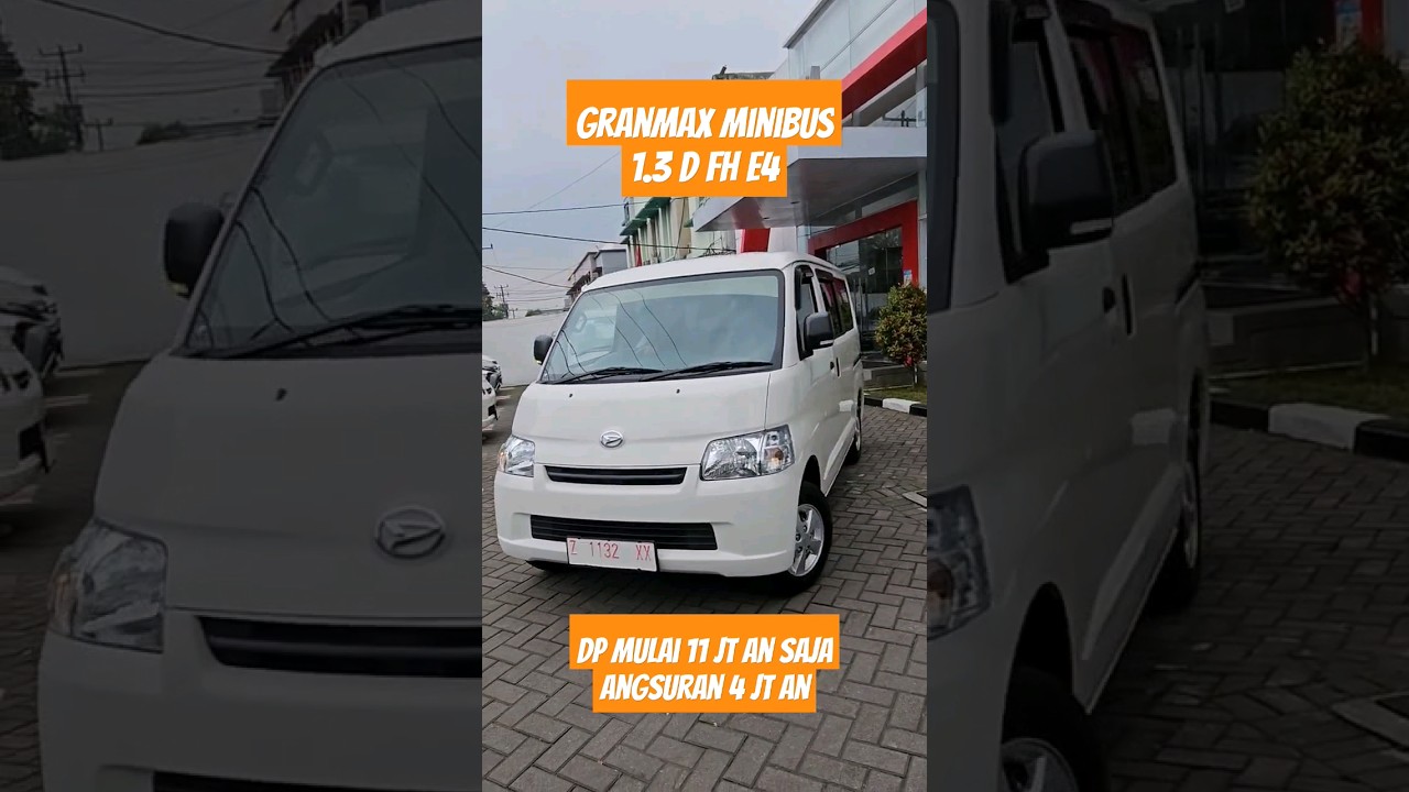 Granmax Minibus tipe 1.3 D FH Euro 4. #granmax #minibus #daihatsutasikmalaya #tasikmalaya