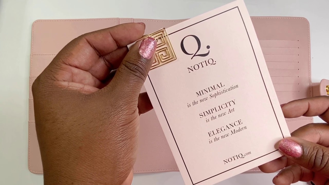 UNBOXING || NOTIQ || CLASSIC GRAND NOTEBOOK PLANNER COVER