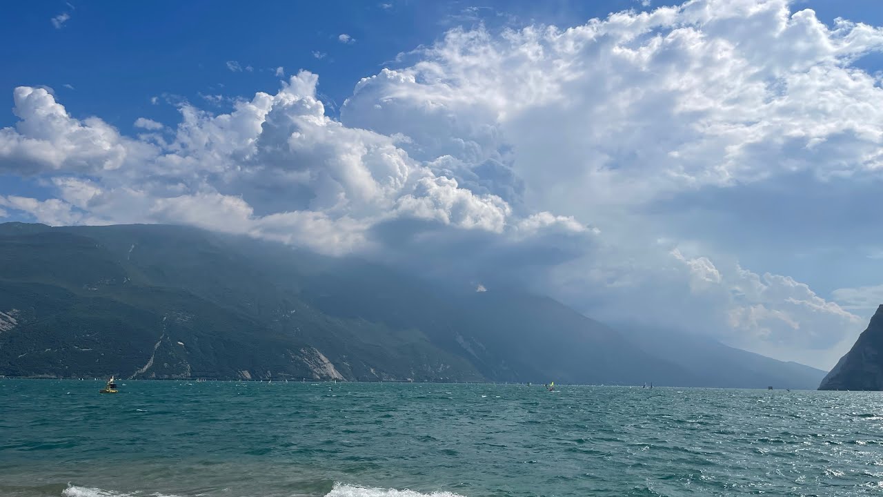Walking from Torbole to Riva