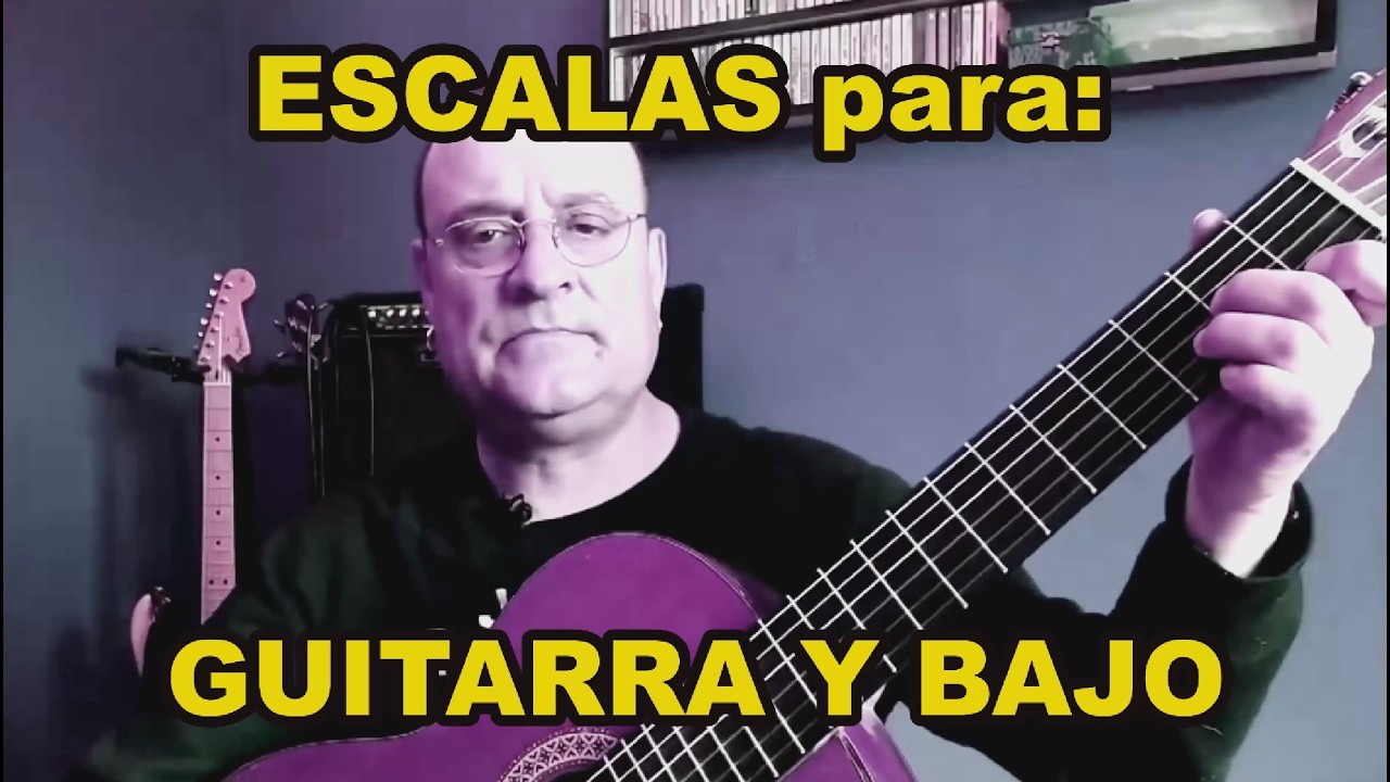 ESCALAS para GUITARRA Y BAJO