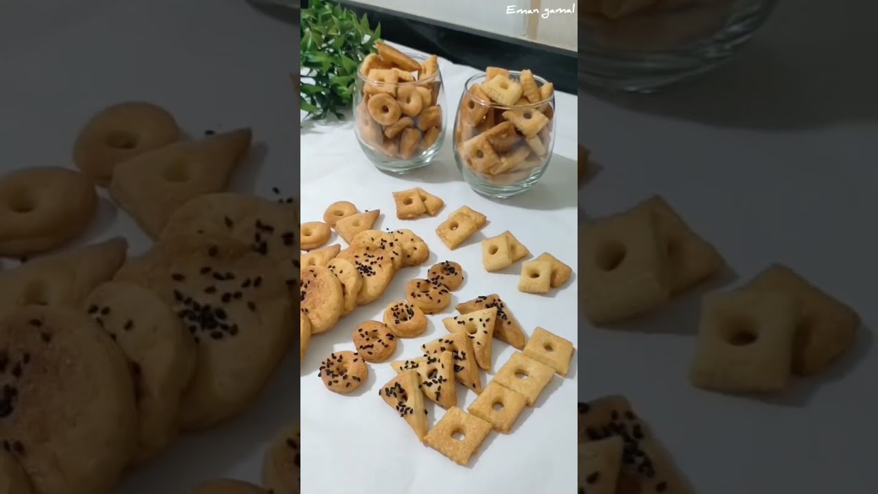 أسهل تسالي (سناكس)مقرمشة  تعملوها في دقاءق بسكوت مملح