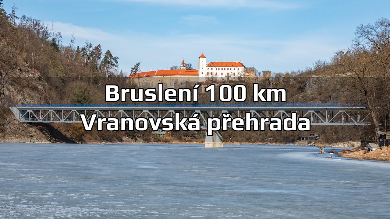 Bruslení 100 km: Vranovská přehrada (2025-03-03)