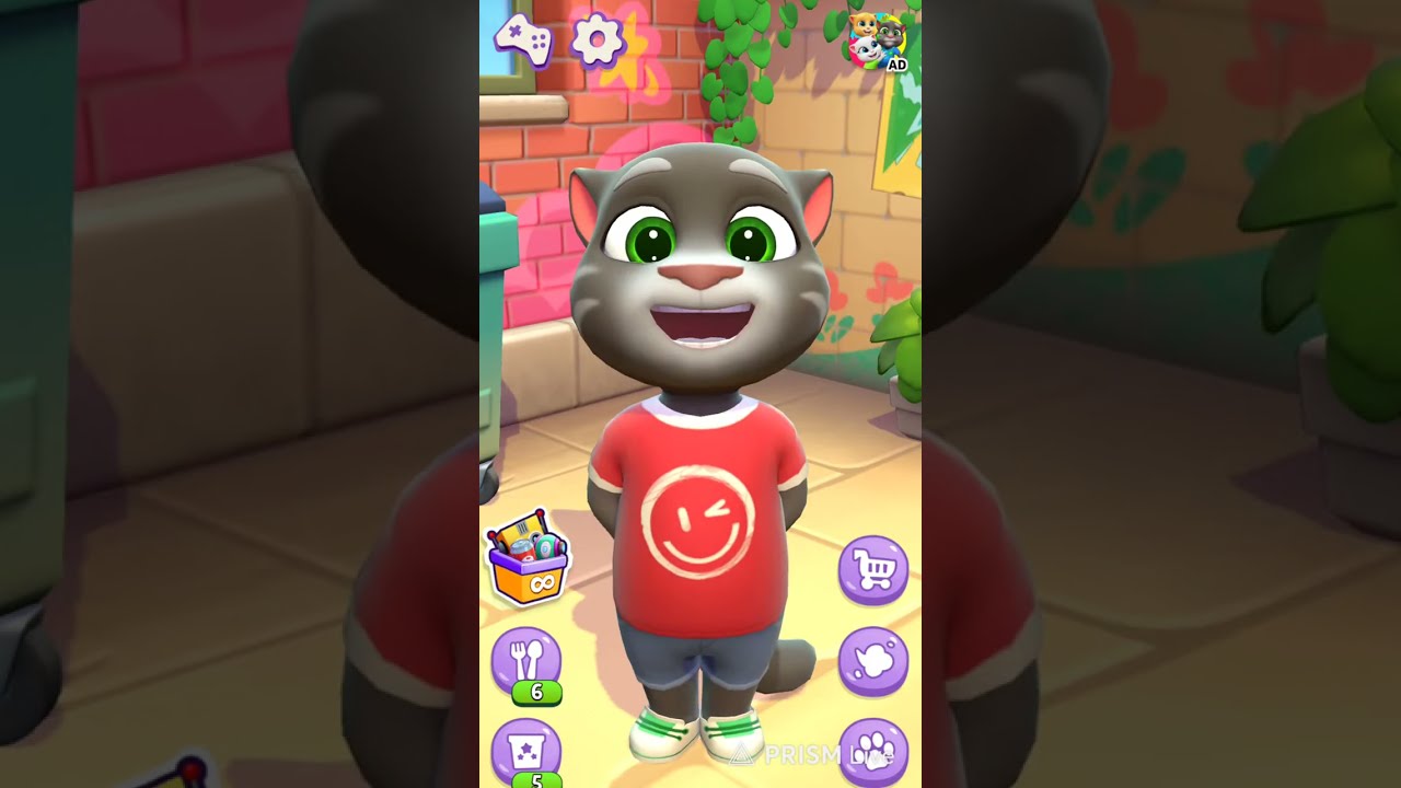 talking tom game 🔴 live 😁 #talkingtomcat #cat #live #shortfeeld #liveshorts #short