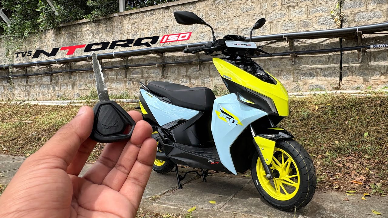 All New 2025 Tvs NTORQ 150cc Detailed Review: Exhaust Sound, TFT Features, Power & Price ? 