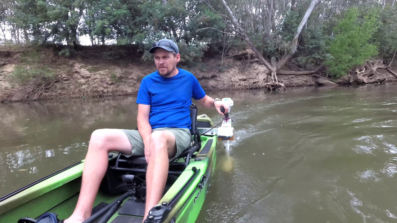 54lb Watersnake Electric Trolling motor on a Native Watercraft Ultimate FX 12