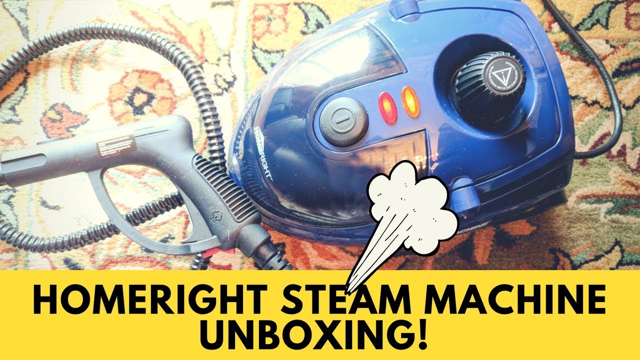 Homeright SteamMachine Unboxing & Demo!