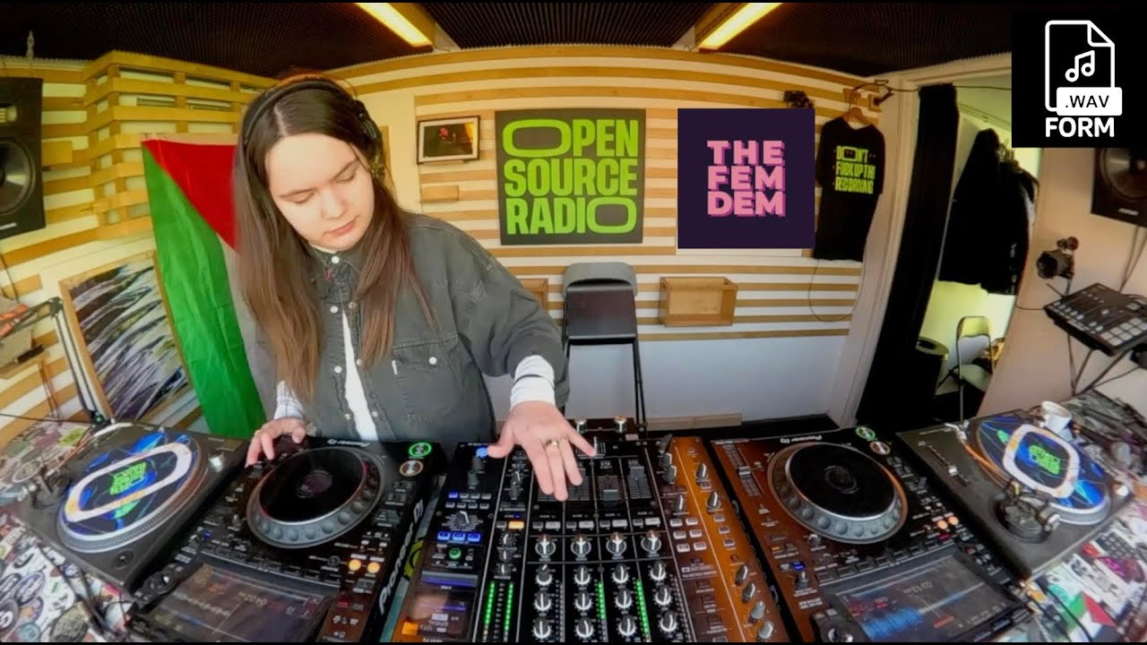 DJ nobra | Open Source Radio | 1 hour DJ set | funk disco Italo  electronic chill house