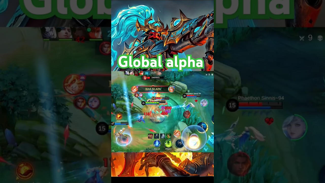 ALPHA BUILD DAMAGE 2024 TOP GLOBAL MLBB