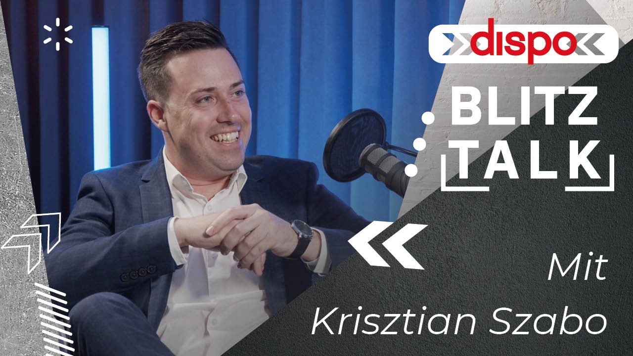 Krisztian Szabo über Bahnverkehr, Disponentenausbildung & internationale Logistik | dispo Blitztalk