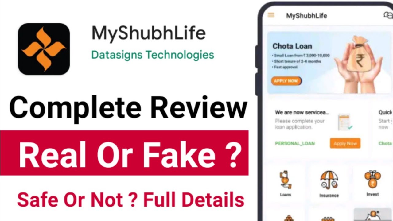 MyShubhLife Loan App Real Or Fake 🤔 My shubhlife Loan App Review | Safe Or not ? Problems
