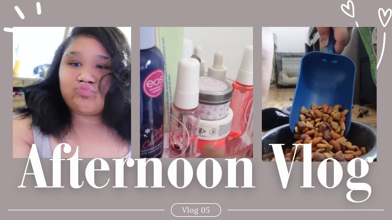Afternoon Vlog ~ skincare routine ~ self care & more