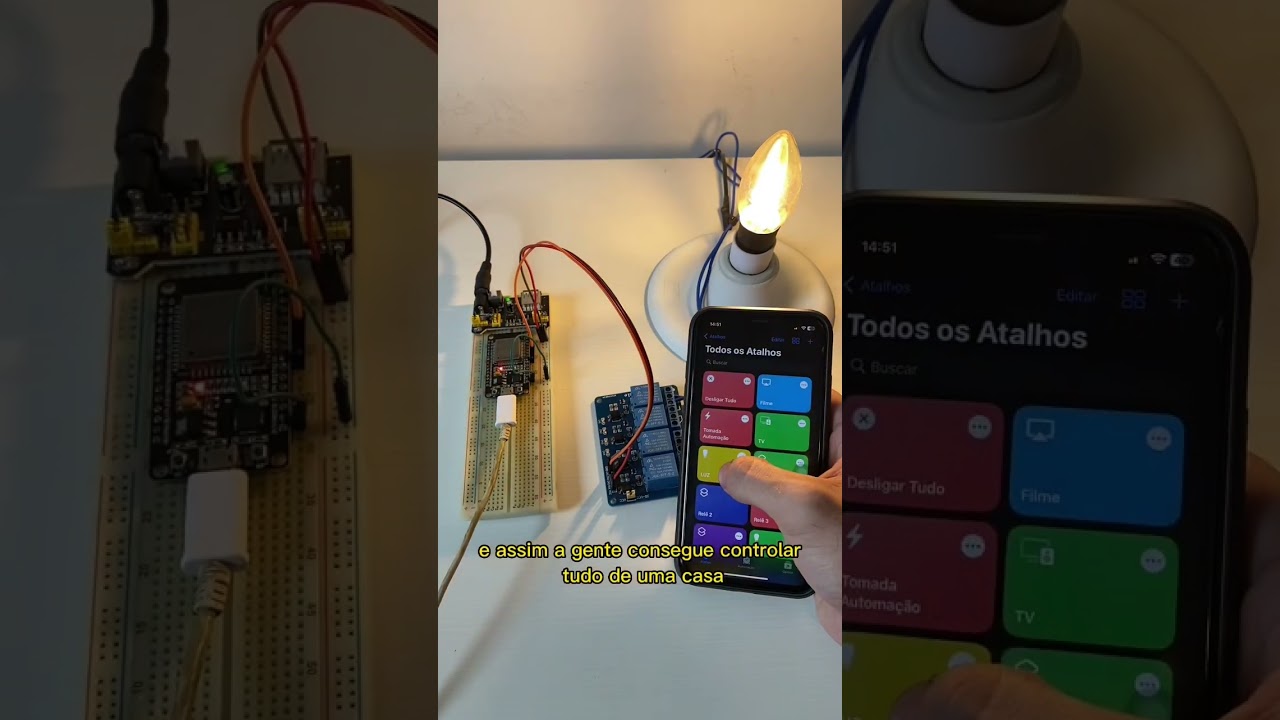 Essa placa &eacute; incr&iacute;vel 🤩 #esp32 #automacaoresidencial #arduino