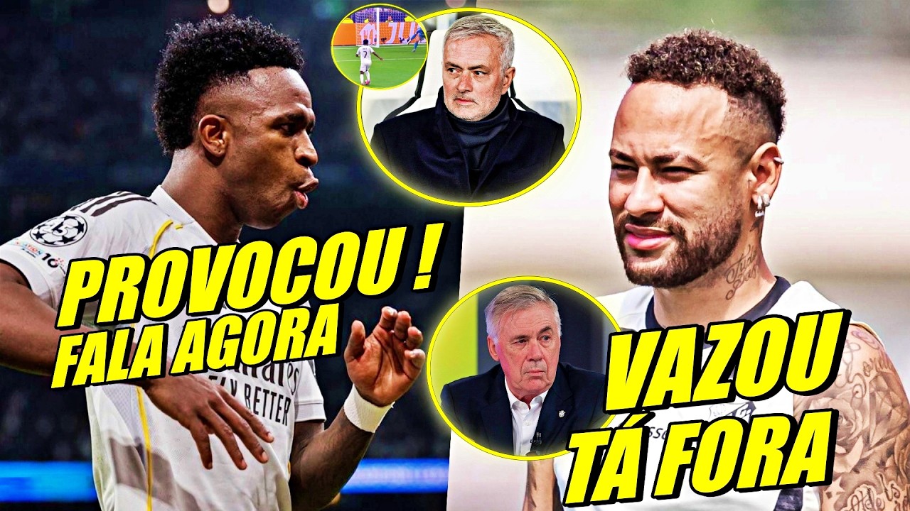 NOSSA !! VINl JR PROVOCA APÓS GOL ! NEYMAR FORA DA CONVOCAÇÃO E MAIS....