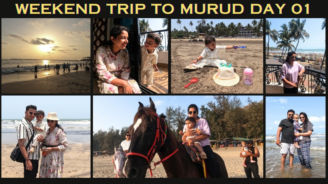 Mira Road to Murud Beach | Day 1 | Weekend Trip to Murud | #trending #viralvideo #murudjanjira #hype