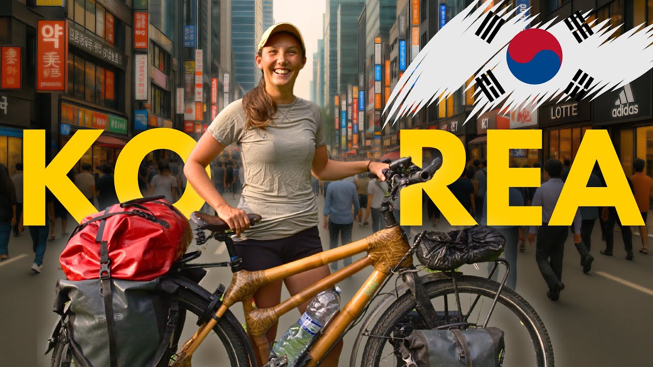 Verr&uuml;ckt! Mit FAHRRAD durch S&uuml;dkorea! - Fahrrad Weltreise [#35]