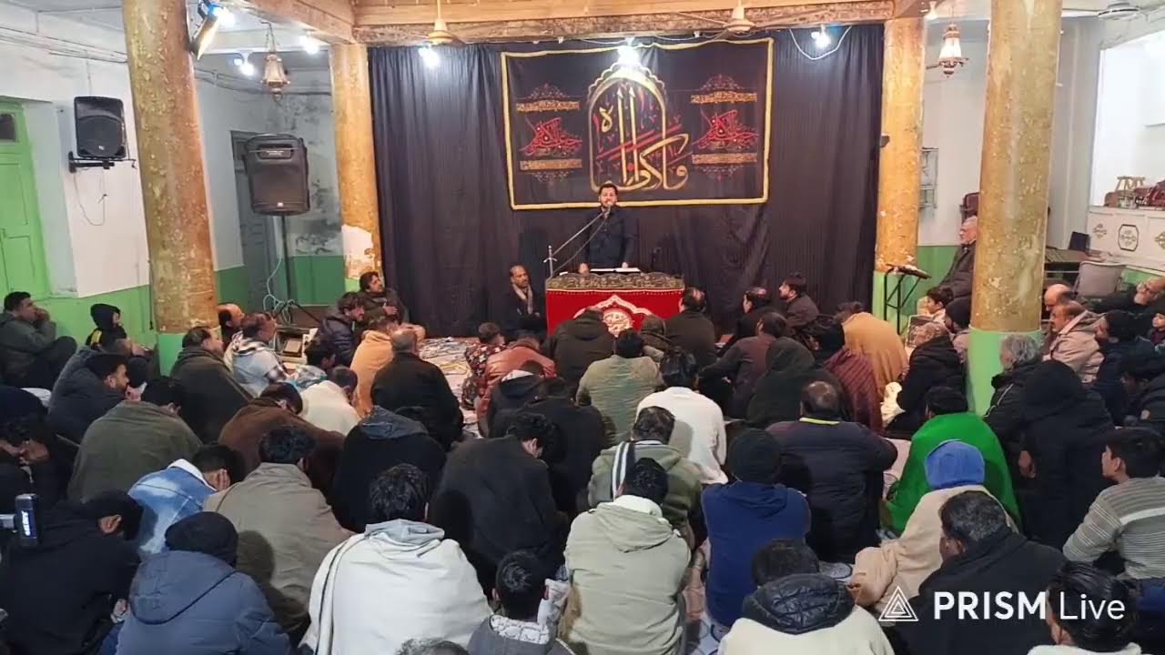 Live streaming of Mohammad Shoaib raja