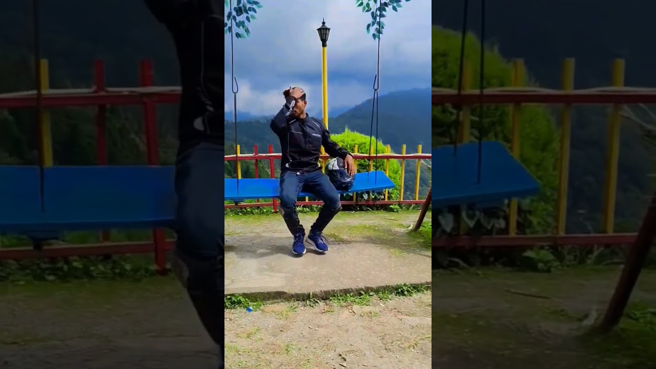 Dabling view' point #kalingpong #nh717a #bikride #siliguri #skywalk #viralshortvideo
