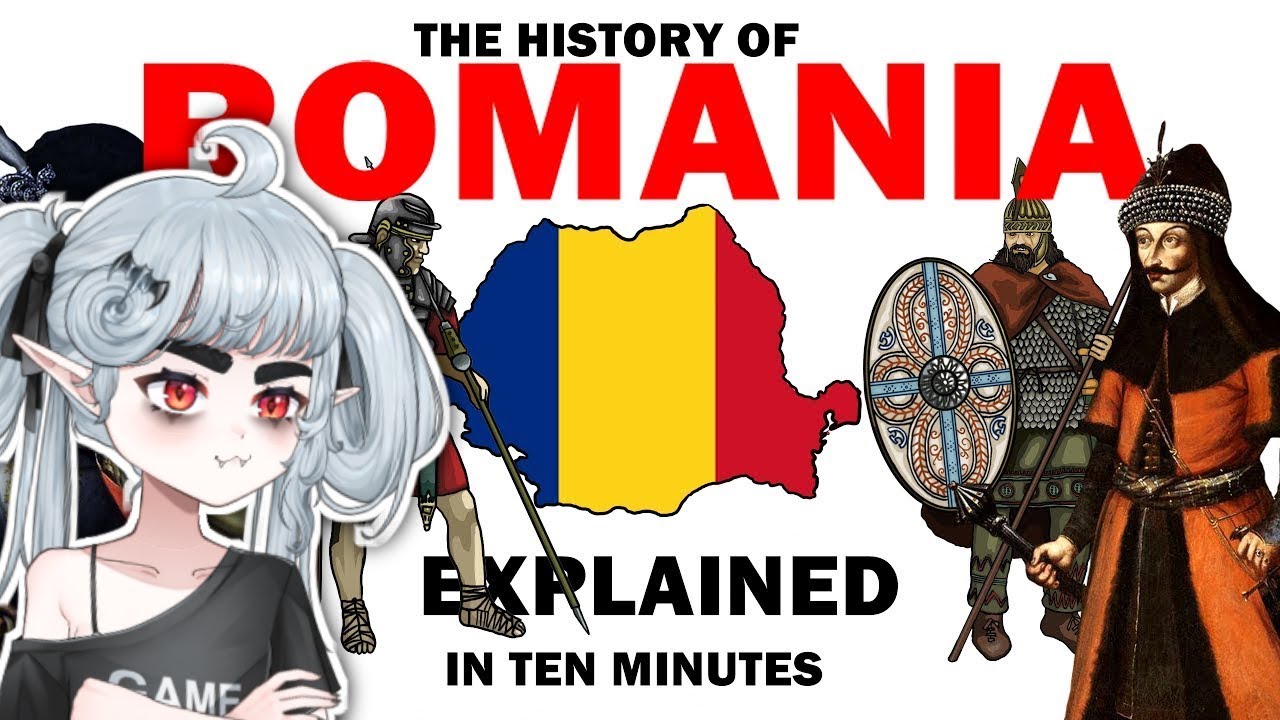Romanian Vtuber Reacts to The History of Romania Explained in 10 Minutes