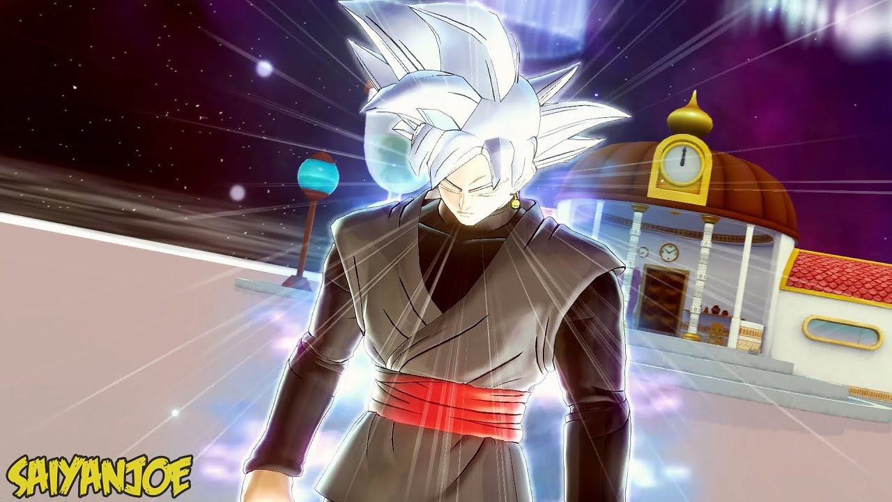 Goku Black Transformations (SSJ1-SSJ2-SSJ3-SSJ4-SSG-SSR-UI-Mastered UI) | Dragon Ball Xenoverse 2