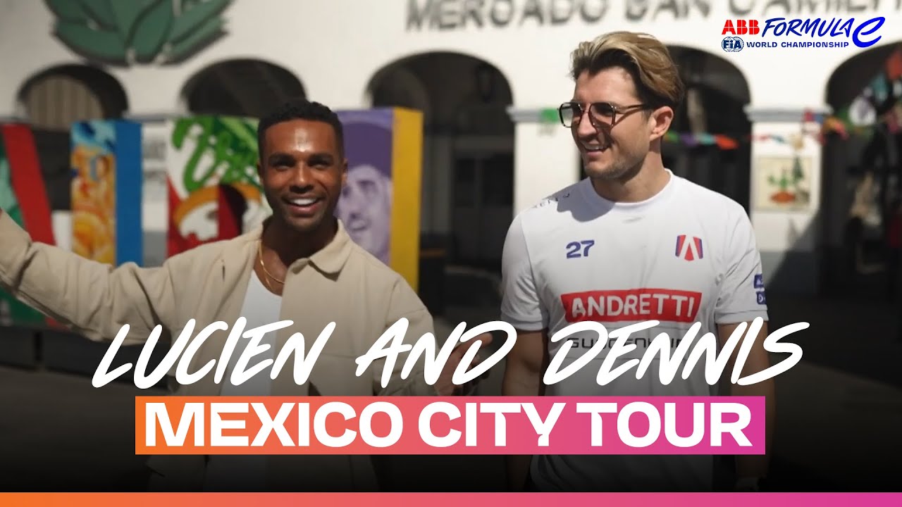 Jake Dennis & Lucien Laviscount Tour Mexico City!