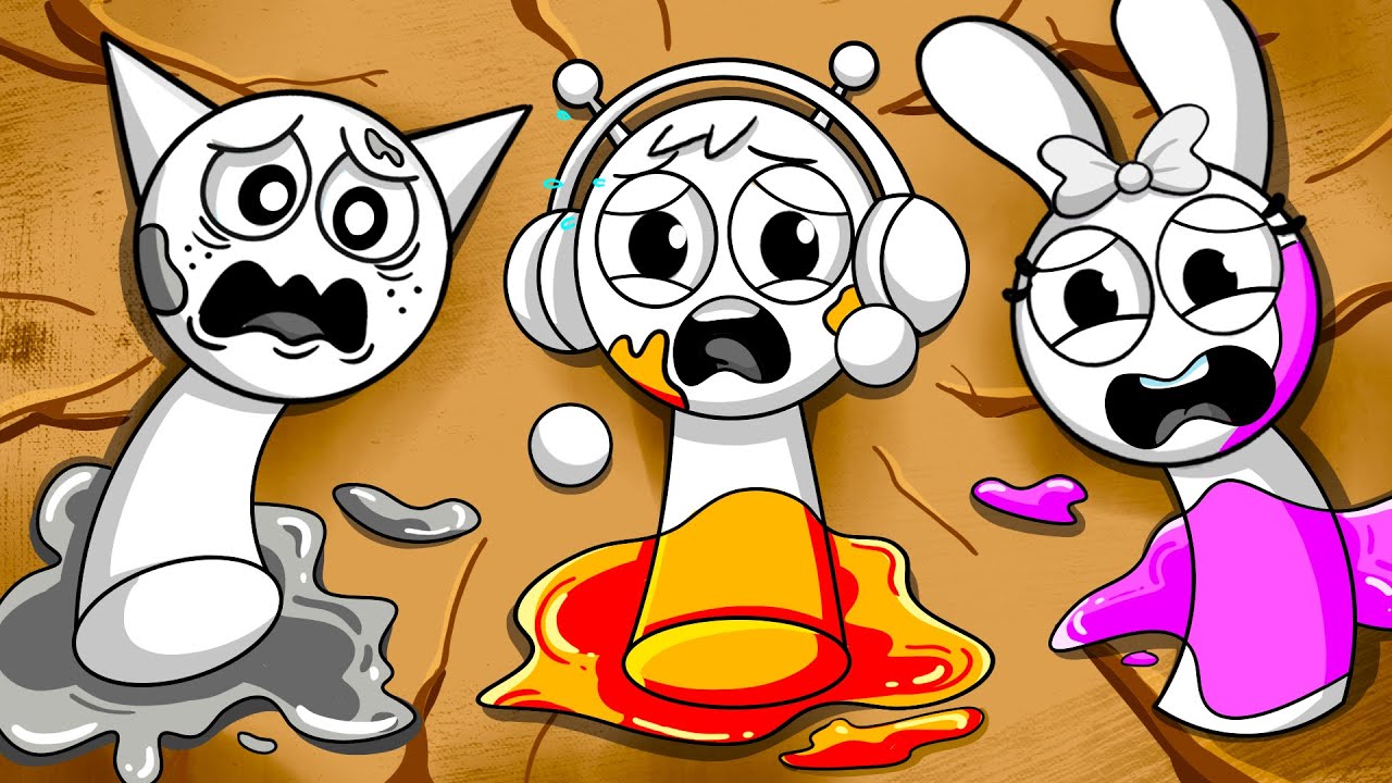 SPRUNKI Lost ALL THEIR COLORS?! Sad Incredibox Sprunki 2D Cartoon Animation