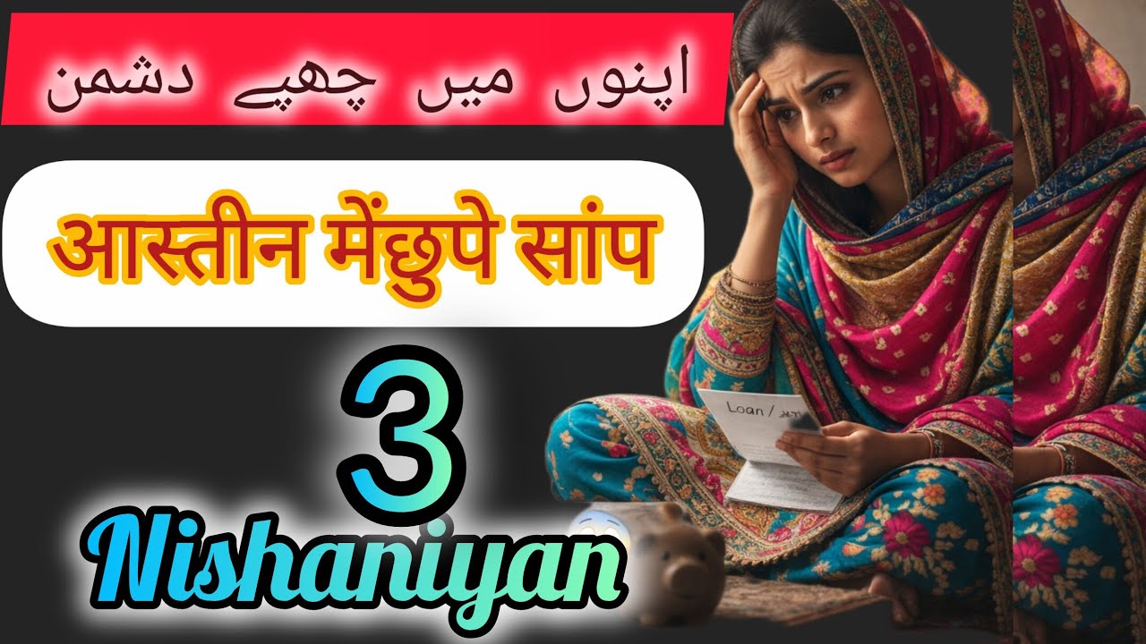 Apno Mein Chhupe Dushman 😱 3 Nishaniyan | Family & Life Truth#motivationalvideo 