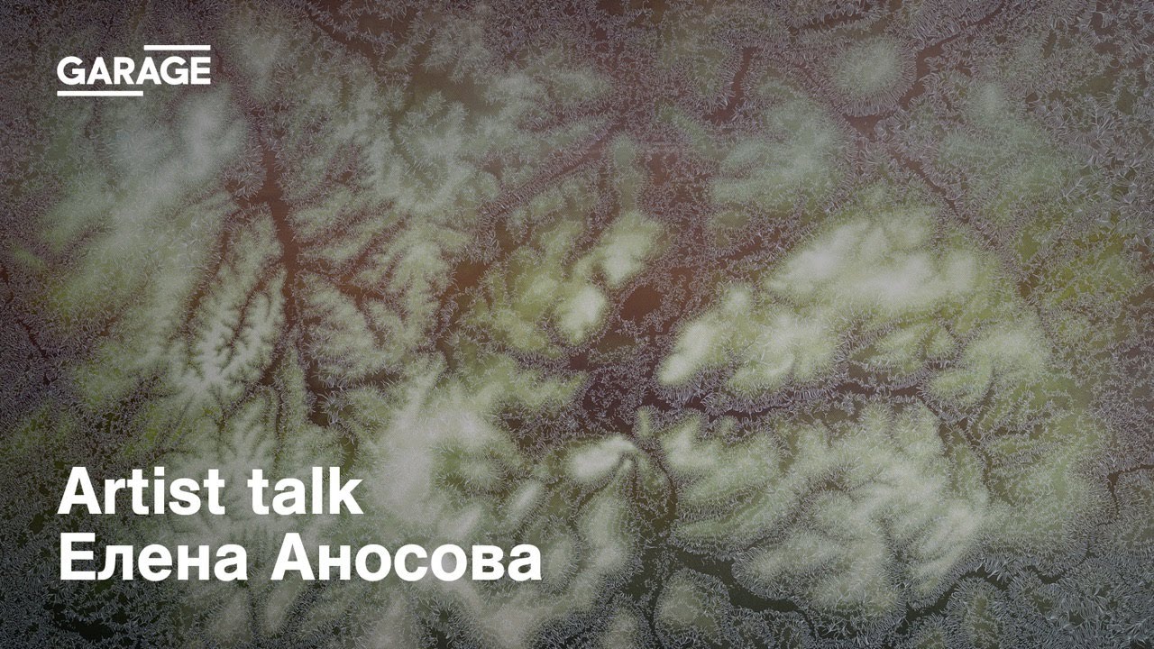 Artist talk: Елена Аносова