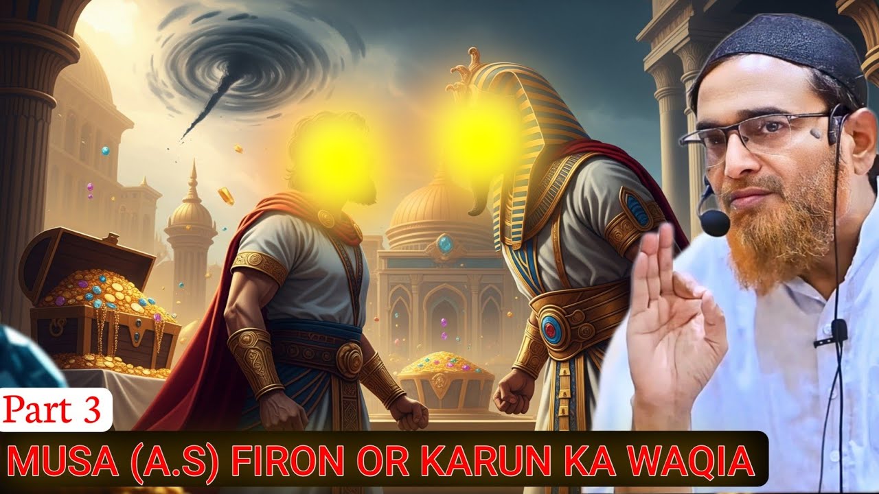 Musa Alaihi Salam Ka Waqia Part 3 By Sheikh Jalaluddin Qasmi