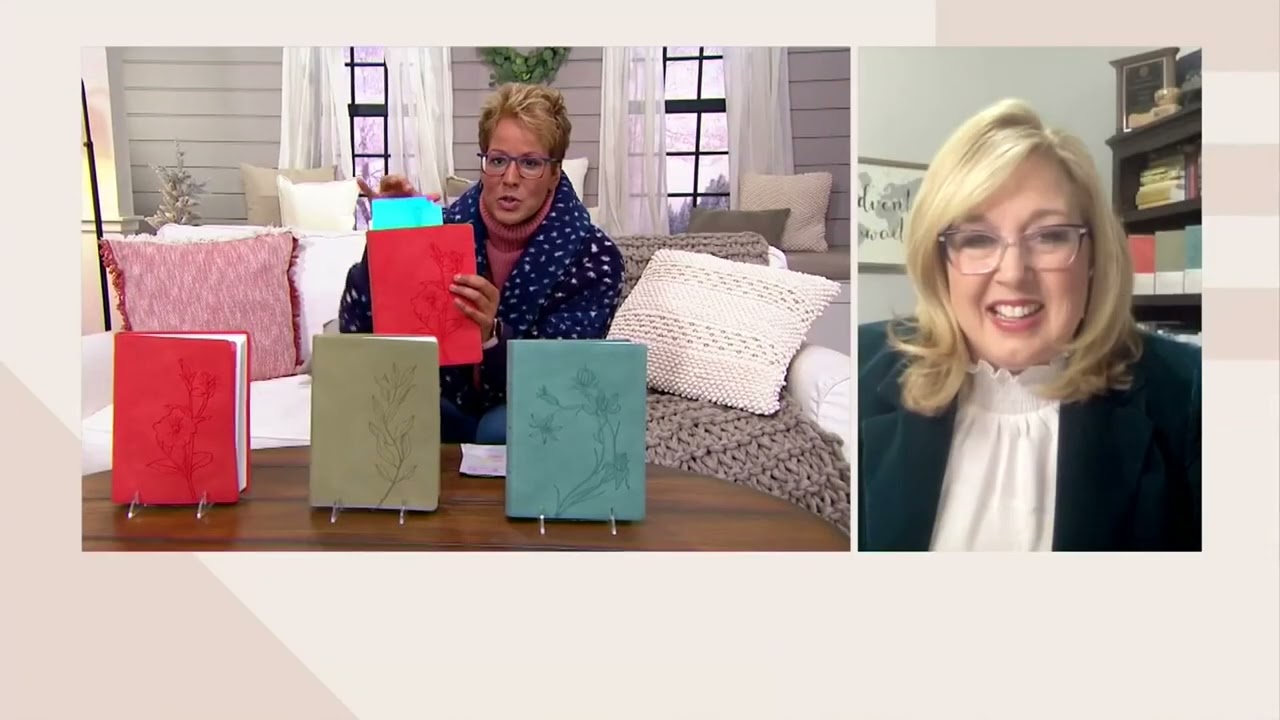 Lifeway CSB Women's Bible with Leather Touch Cover on QVC