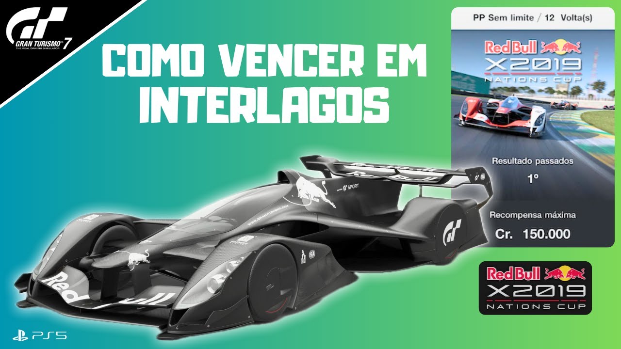 Como Vencer a RedBull X2019 Nations Cup em Interlagos no GT7 #gt7 #ps5 #gameplayvideo #jogos #racing