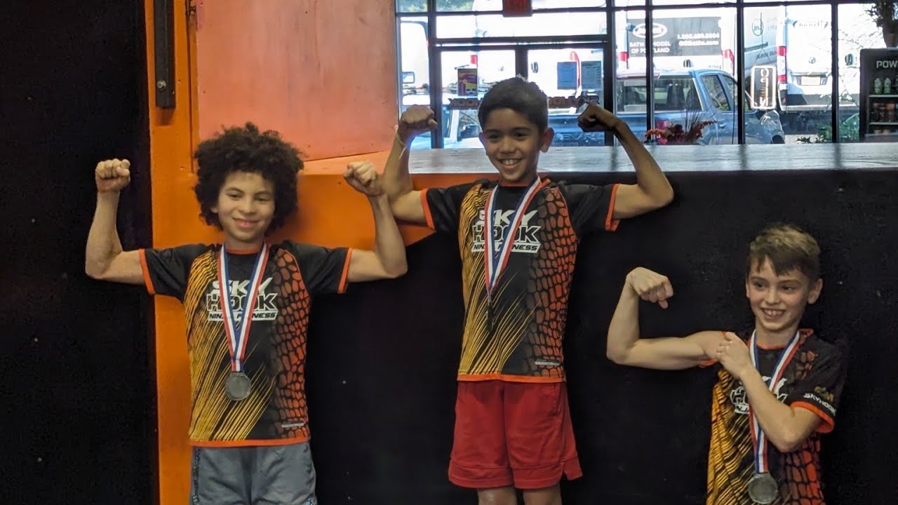 My 1st place run against some other great ninjas!