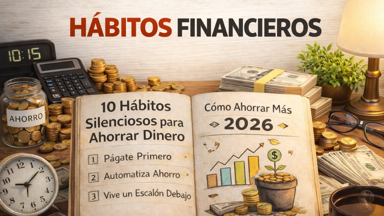 10 hábitos financieros silenciosos que te harán ahorrar mucho dinero en 2026